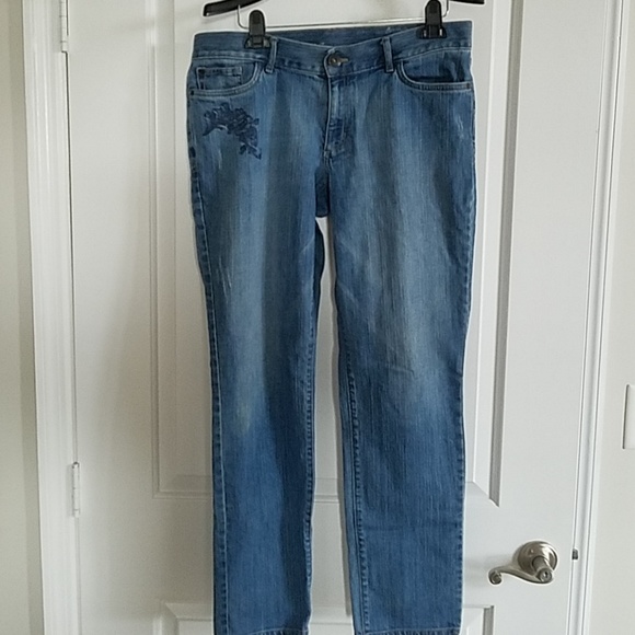 Eddie Bauer Denim - Eddie Bauer boyfriend relax jeans w/ embroidery 10